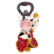 VACA FLAMENCA CON ABREBOTELLAS 12 CM