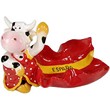 VACA FLAMENCA CENICERO BANDERA 13 CM