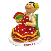 FIGURINE DANSEUSE AVEC SOCLE 7 CM