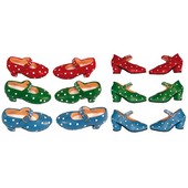 DANCE SHOES DIFF. COLOURS MAGNET 8CM