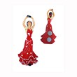 MAGNET DANSEUSE ROBE SIMPLE 9 CM