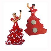 MAGNET DANSEUSE ROBE &Eacute;LEGANTE  9 CM