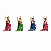 SURTIDO BAILADORES CASTA&Ntilde;UELAS 9 CM