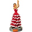 FIGURA MUJER FLAMENCA BASE ESPAÑA 16CM