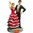 FIGURA BAILE HOMBRE TRAJE NEGRO 12 CM