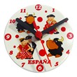 RELOJ ESPAÑA CERAMICA 13 CM